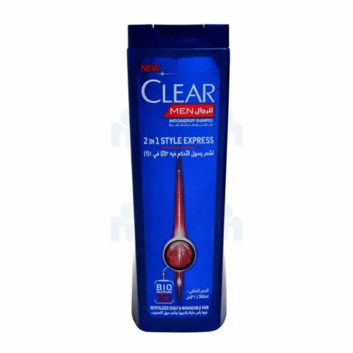 Shampoing 2 en 1 style express 360ml - CLEAR