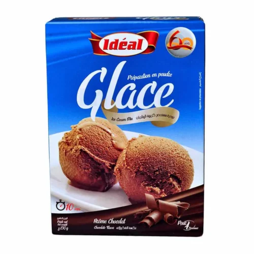 Préparation pour crème glacée chocolat 120g - IDEAL