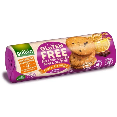 Biscuits à l'avoine et à l'orange sans gluten 180g - GULLÓN