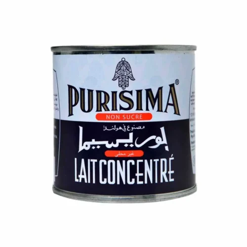 Lait concentré non sucré 170g - PURISIMA