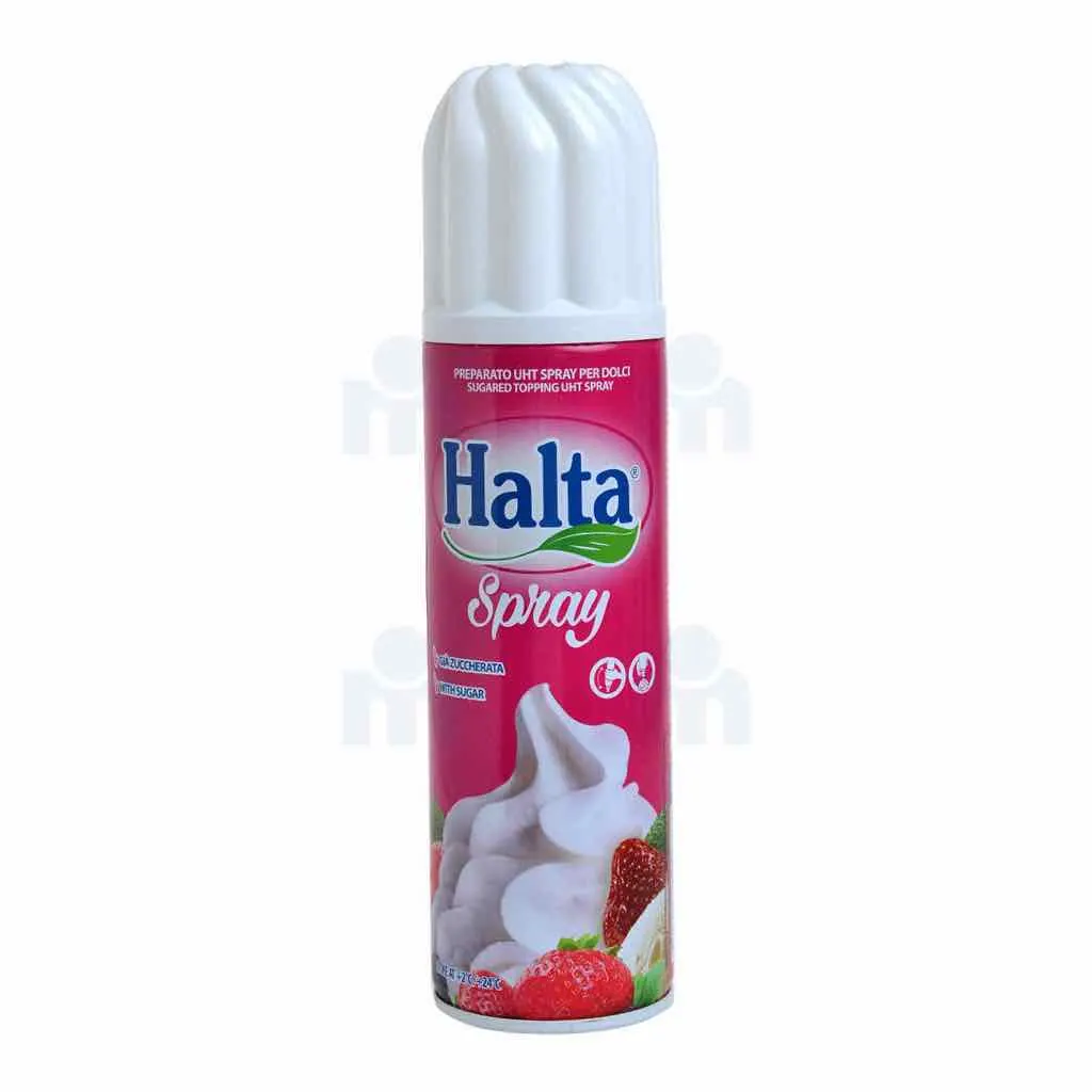 Crème chantilly spray 24,5cl - HALTA