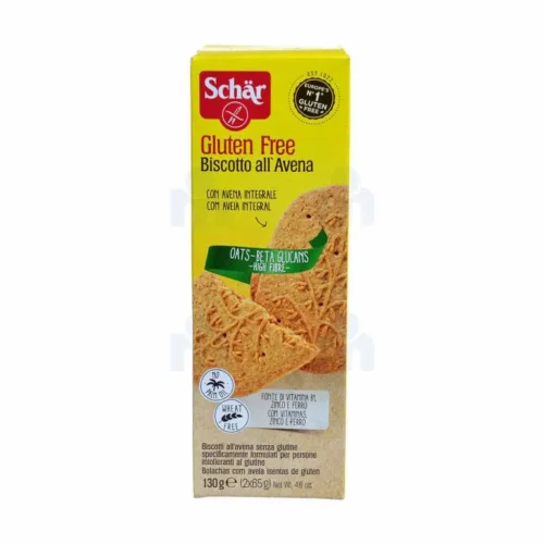 Biscuits à l'avoine sans gluten 130g - SCHÄR