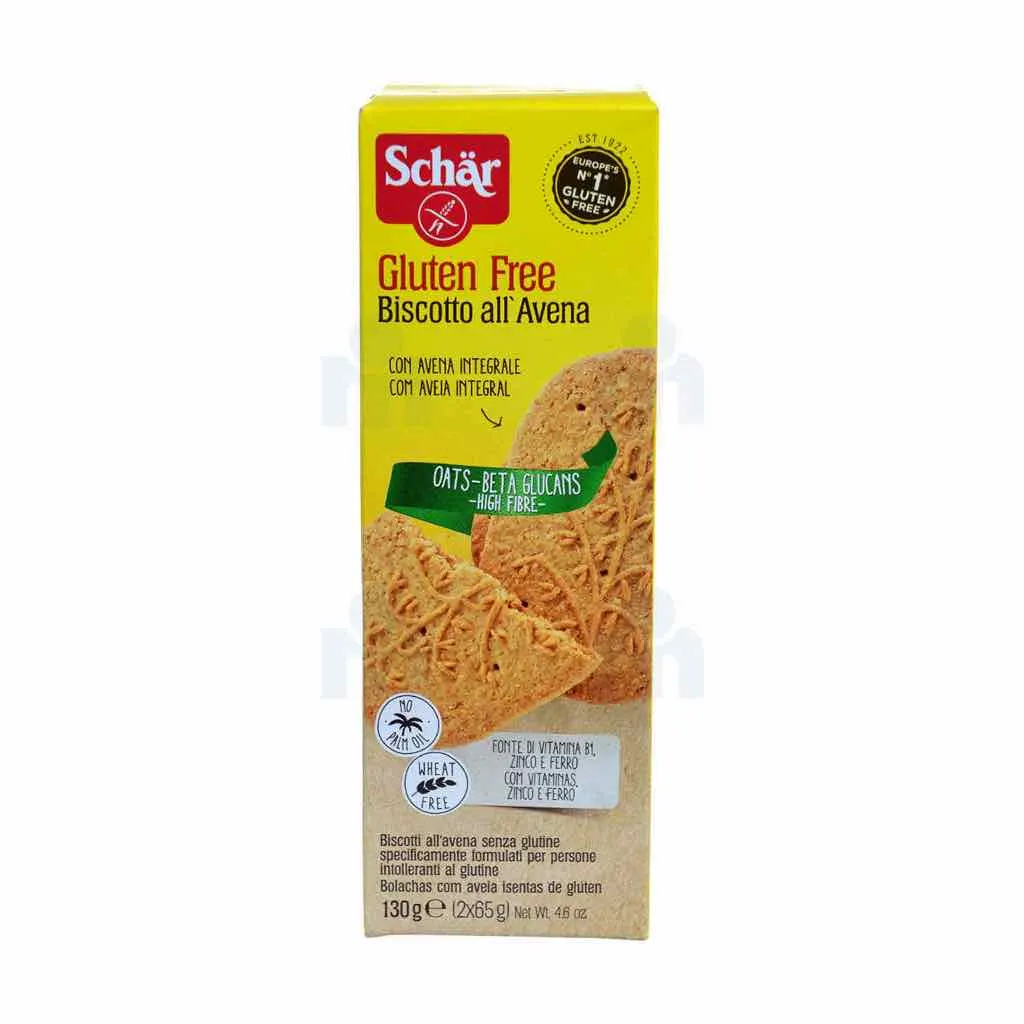 Biscuits à l'avoine sans gluten 130g - SCHÄR