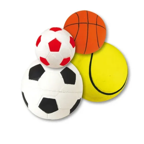 Balle gomme pour chien 9cm - BUBIMEX