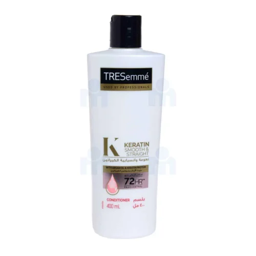 Après-shampooing Keratin smooth & straight 400ml - TRESEMME