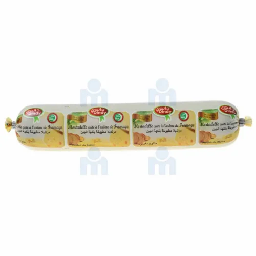 Mortadelle au fromage 380g - DINDY