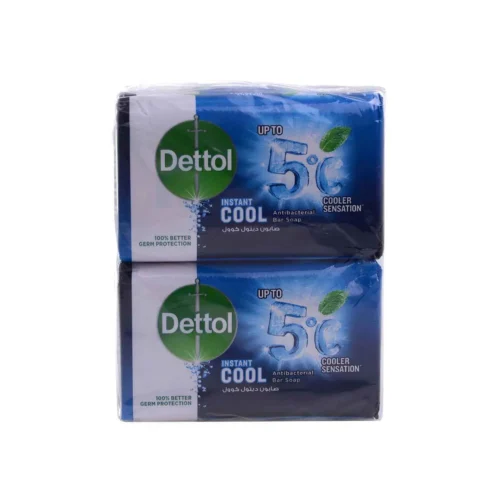 Pack savon en barre Cool 6x70g - DETTOL
