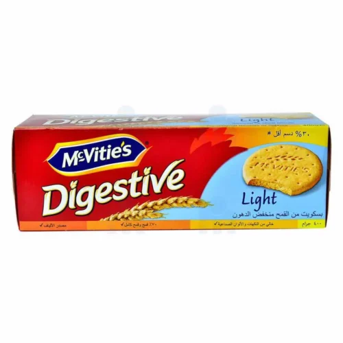 Biscuits blé complet Digestive light 400g - MC VITIE'S