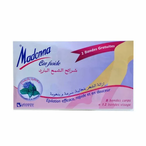 Cire froide parfumée à la menthe x20pcs - MADONNA