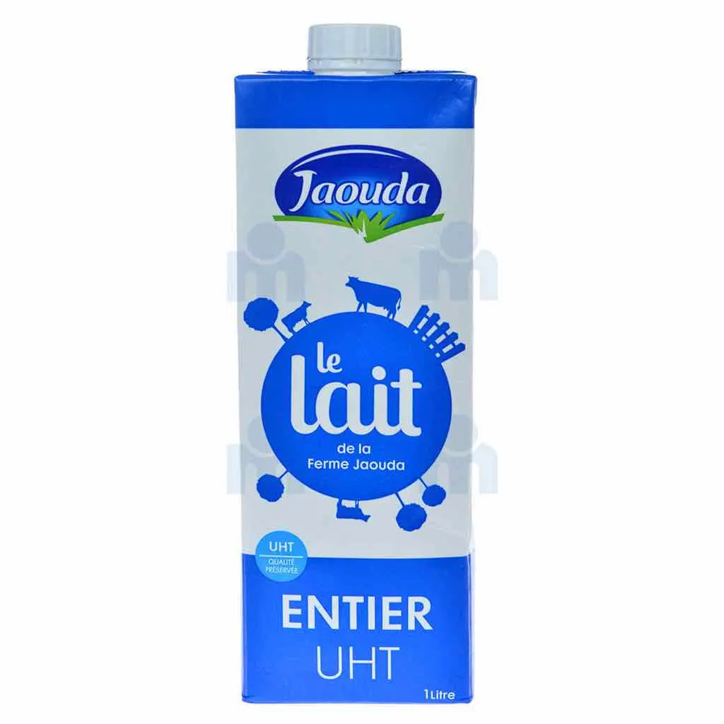 Lait UHT entier 1L - JAOUDA