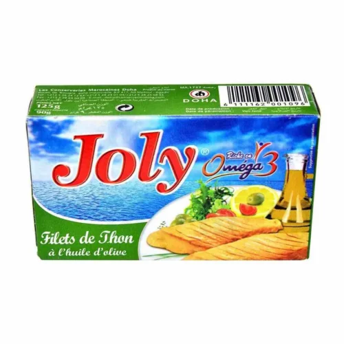 Filets de thon à l'huile d'olive 125g  - JOLY