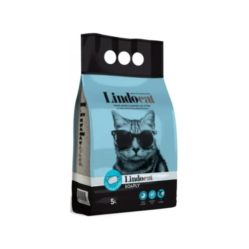Litière agglomérante pour chat 5L - LINDOCAT