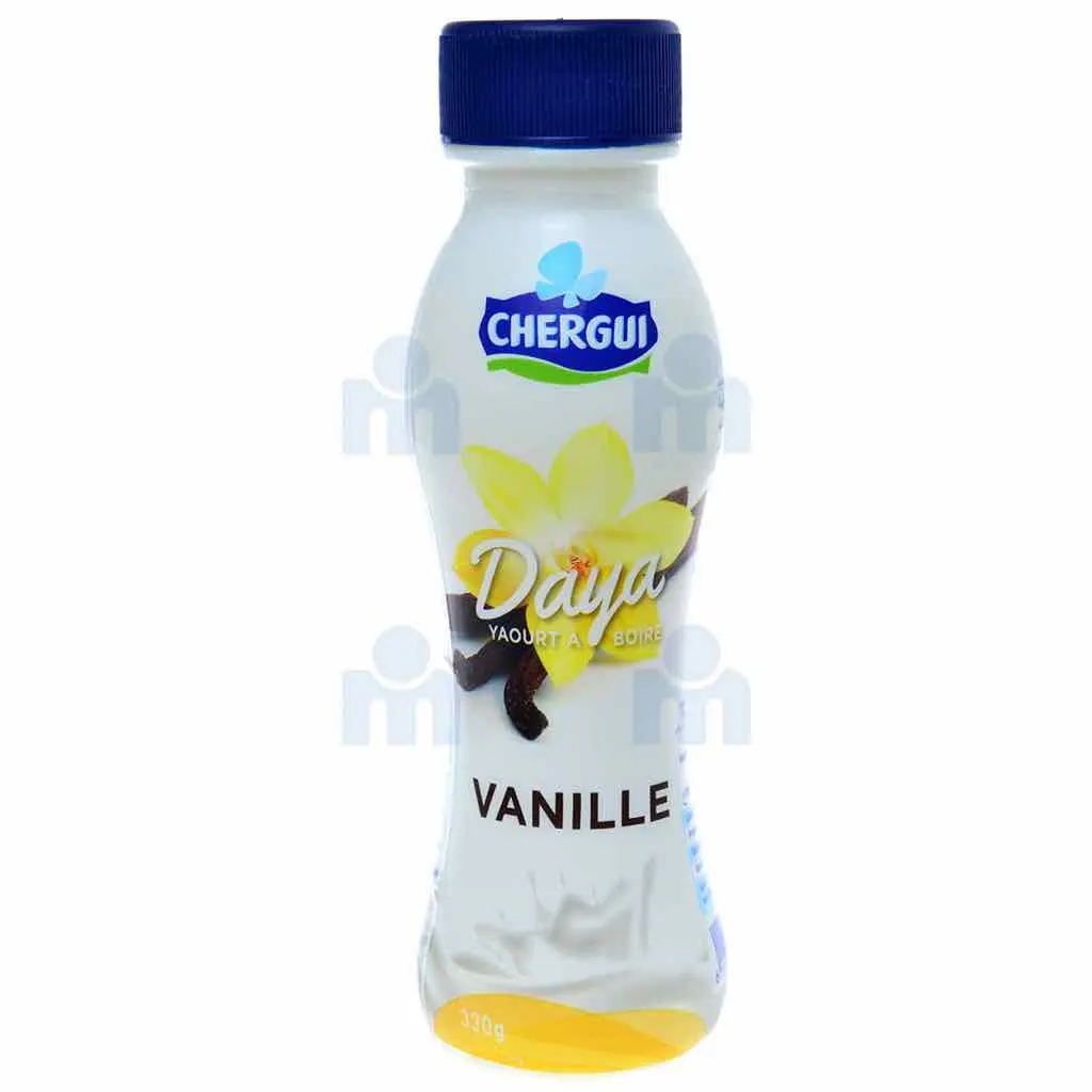 Yaourt à boire vanille Daya 330g - CHERGUI