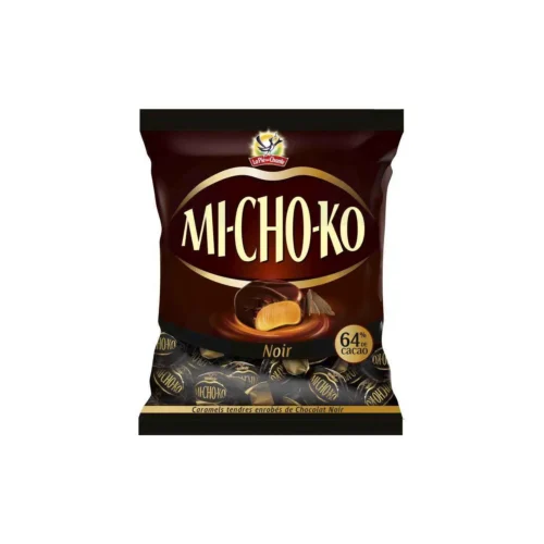 Bonbons caramel chocolat noir Mi-Cho-ko 100g - LA PIE QUI CHANTE