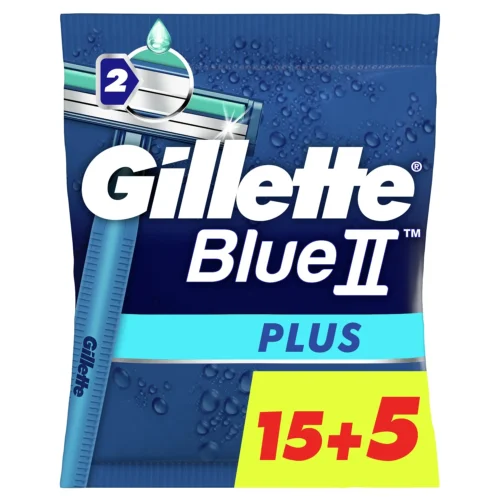 Rasoirs jetables Blue II x20unités - GILETTE