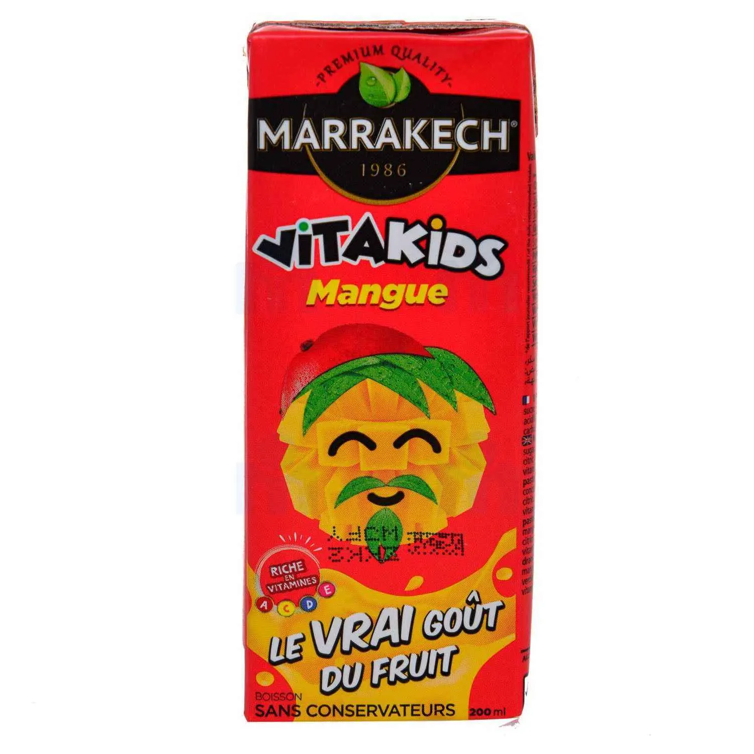 Marrakech nectar mangue Vita Kids 20cl