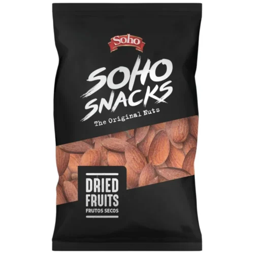 Amandes grillées et salées en sachet 200g - SOHOSNACKS