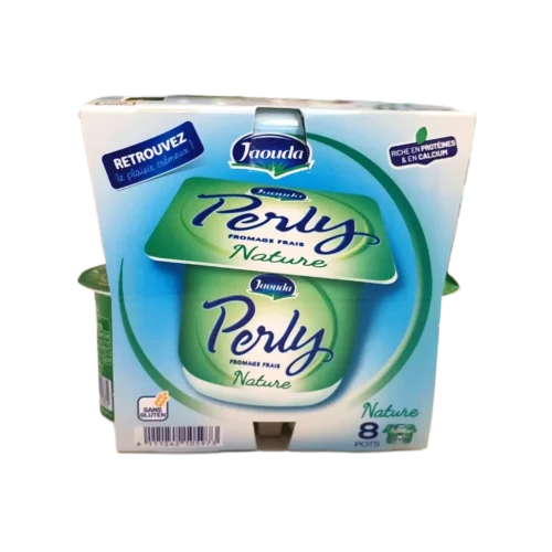 Fromage frais nature 8x80g - PERLY