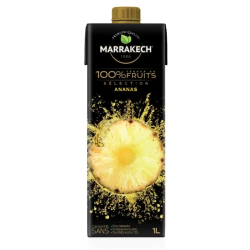 Marrakech Premium Pur jus d'ananas  1L