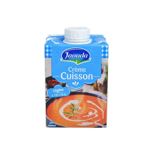 Crème cuisson UHT légère 500ml - JAOUDA