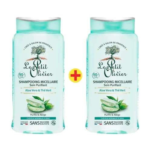 Shampoings micellaires purifiants Pack 2x250ml - LE PETIT OLIVIER