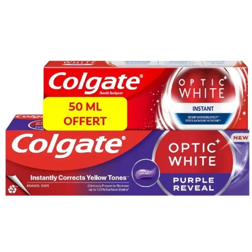 Dentifrice Optic White Purple 75ml + 50ml gratuits - COLGATE