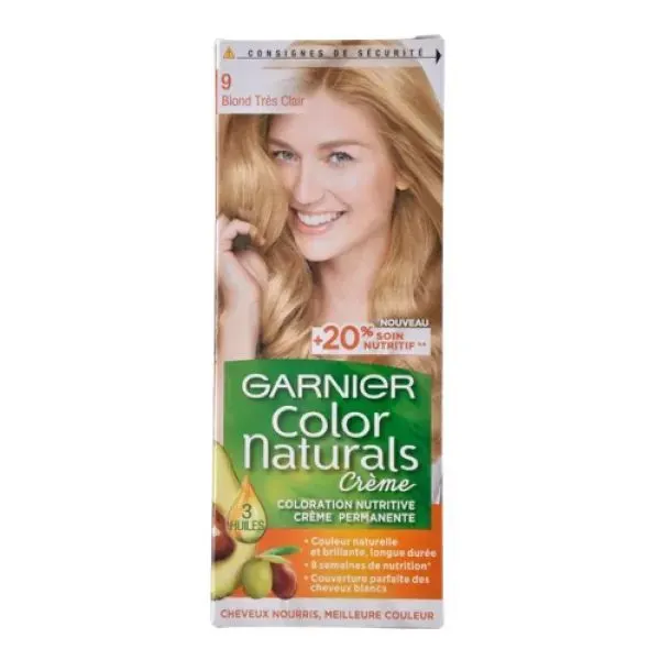 Coloration cheveux 9 blond extra light - GARNIER COLOR NATURALS