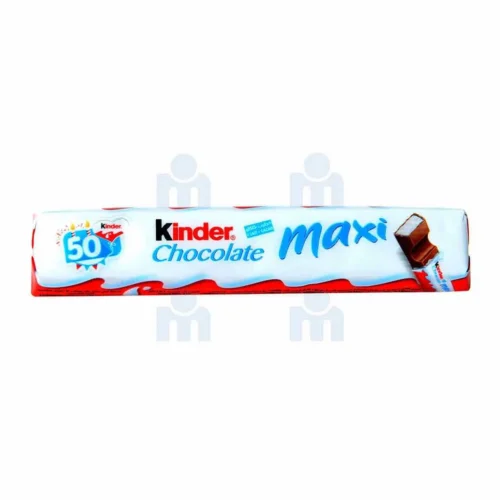 Barre de chocolat au lait Kinder Maxi 21g - KINDER