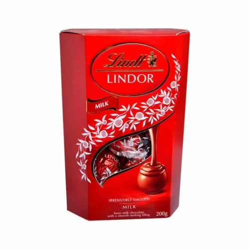 Boîte de chocolat au lait Lindor 200g - LINDT