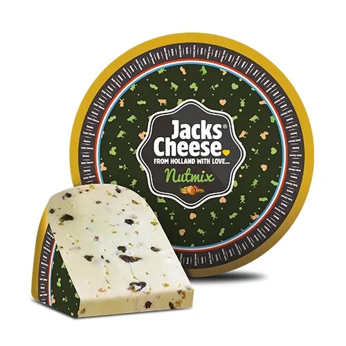 Fromage gouda nutmix bloc 100g - JACKS CHEESE