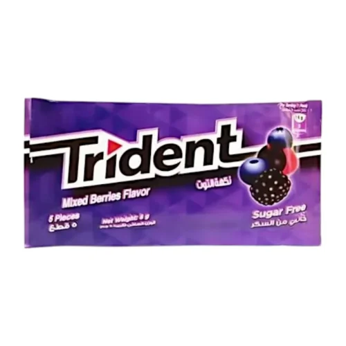 Chewing-Gum saveur baies mélangées 8g - TRIDENT