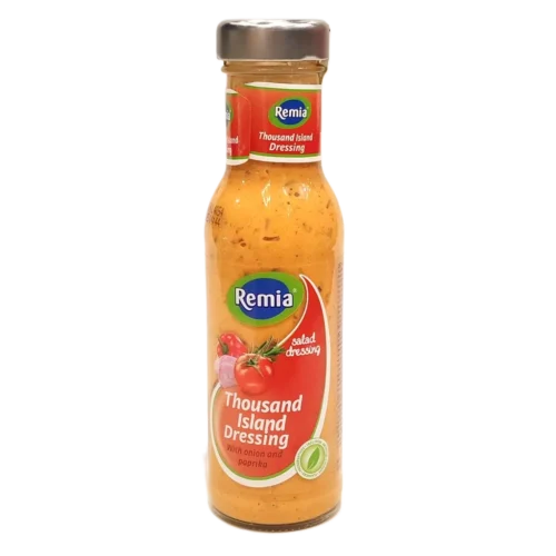 Vinaigrette thousand islands aux oignons et paprika 25cl - REMIA