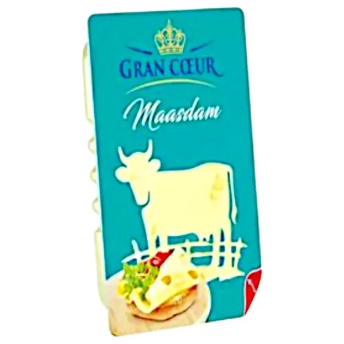 Fromage maasdam slice 135g - GRAND CŒUR