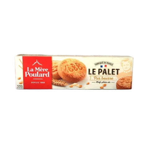 Biscuits le palet pur beurre 125g -  LA MÈRE POULARD