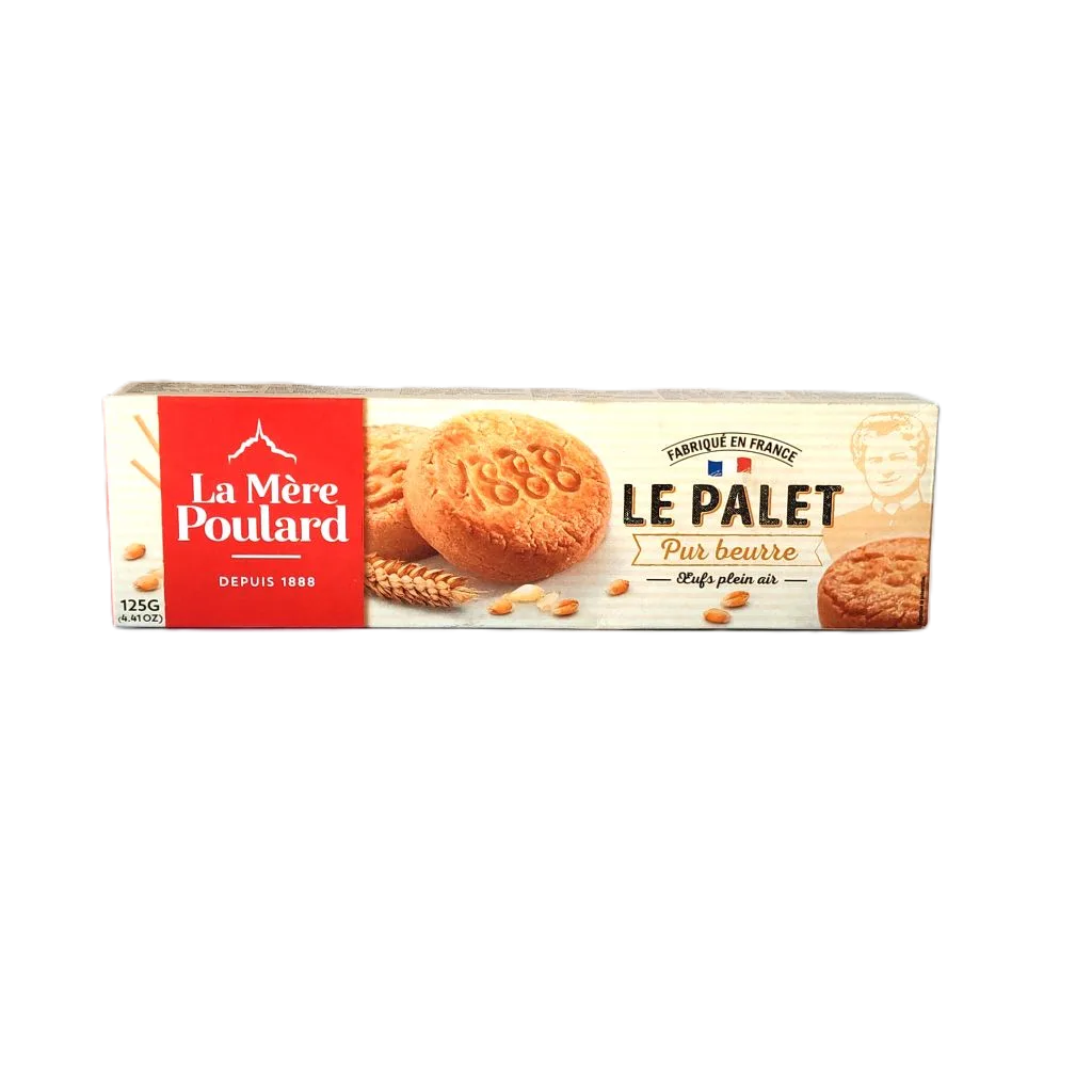 Biscuits le palet pur beurre 125g - LA MÈRE POULARD