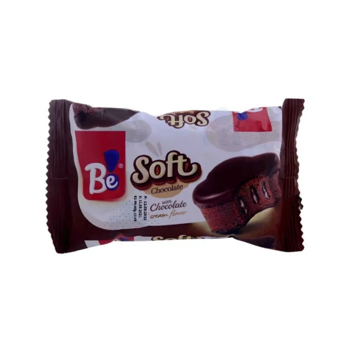 Cake cacao fourré crème cacao et enrobé au cacao Soft 48g - BE