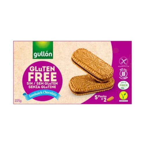Biscuits fourrés chocolat sans gluten 8x225g - GULLON