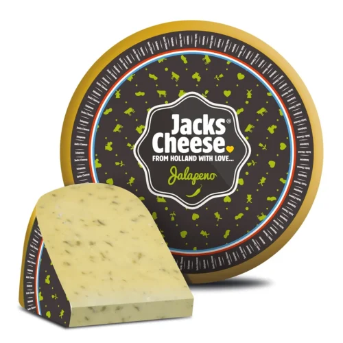 Fromage gouda jalapeno bloc 100g - JACKS CHEESE