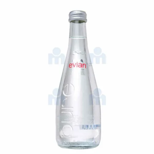 Evian Eau minérale bouteille en verre 33cl