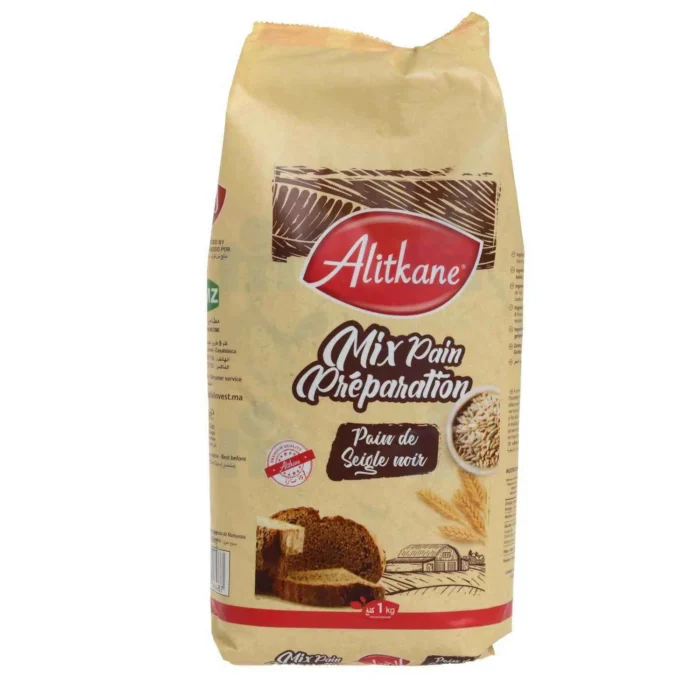 Mix pain de seigle 1Kg - ALITKANE