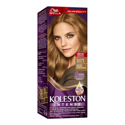 Coloration intense blond noisette Wella 307/3 - KOLESTON