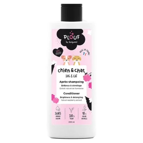 Après shampoing pour chien et chat 200ml - PLOUF