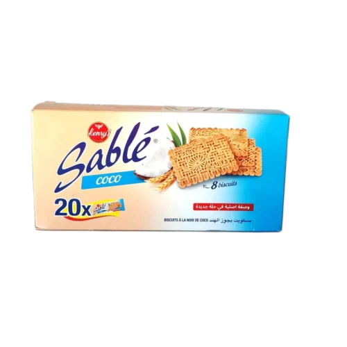 Biscuits à la noix de coco x20 unités 42g - SABLÉ