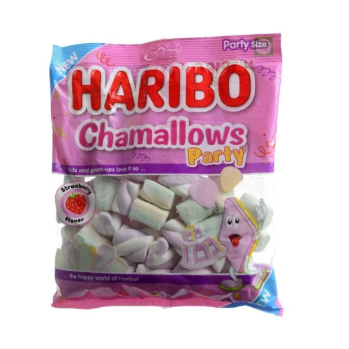Chamallows Party saveur fraise 150g - HARIBO