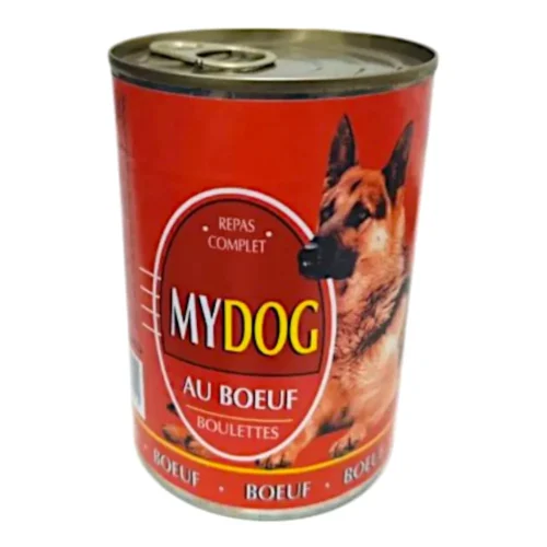 Boulette pour chien au bœuf 1/2 - LASDOG