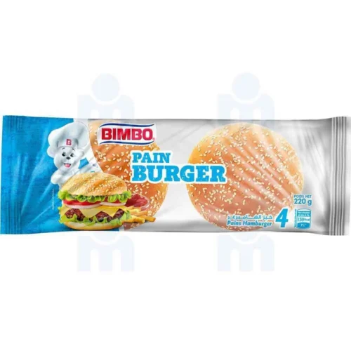 Pain burger x4 220g - BIMBO