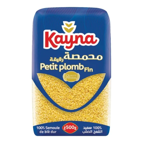 Petit plomb fin à la semoule de blé dur 500g - KAYNA