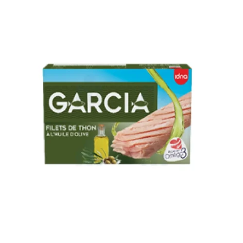 Filets de thon à l'huile d'olive 125g - GARCIA