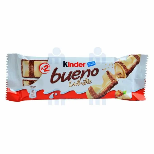 Barre de chocolat blanc Kinder Bueno White 43g - KINDER