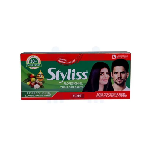 Crème défrisante forte à l'huile de jojoba et beurre de karité 85ml - STYLISS